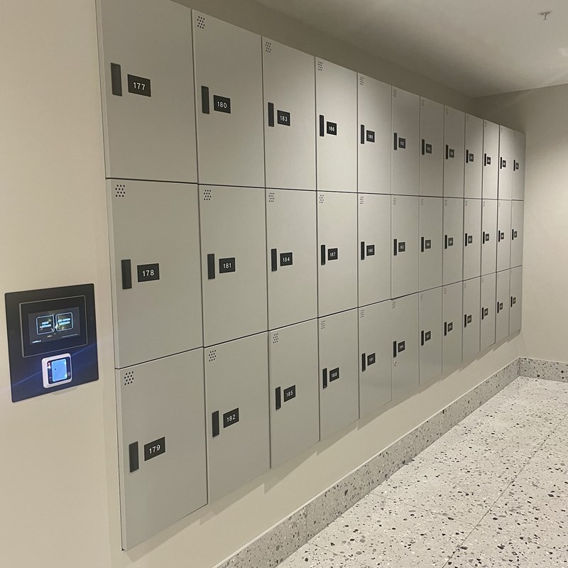Lockers for Les Mills